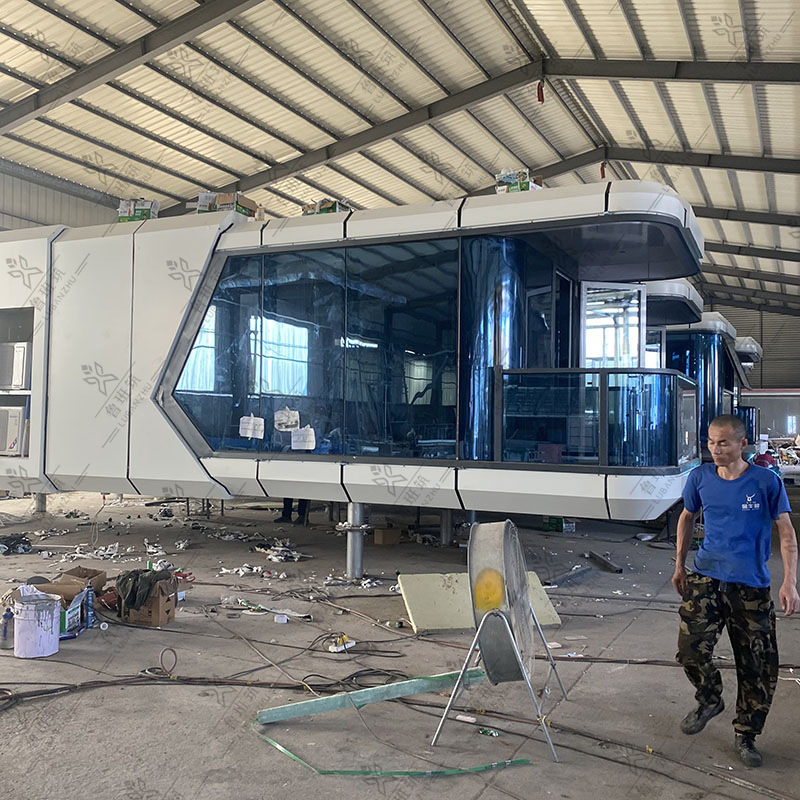 Cielo estrellado habitación cielo estrellado casa campamento carpa espacio cápsula Internet celebridad B & B al aire libre esférica móvil casa exquisito camping