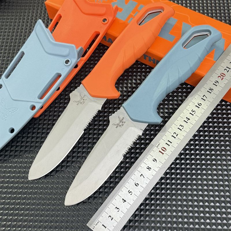 跨境新品Benchmade蝴蝶18040小直刀户外刀具高硬度锋利露营小刀具|undefined
