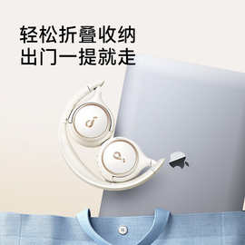 Soundcore声阔H30i 头戴式耳机无线蓝牙长续航高音质蓝牙 A3012
