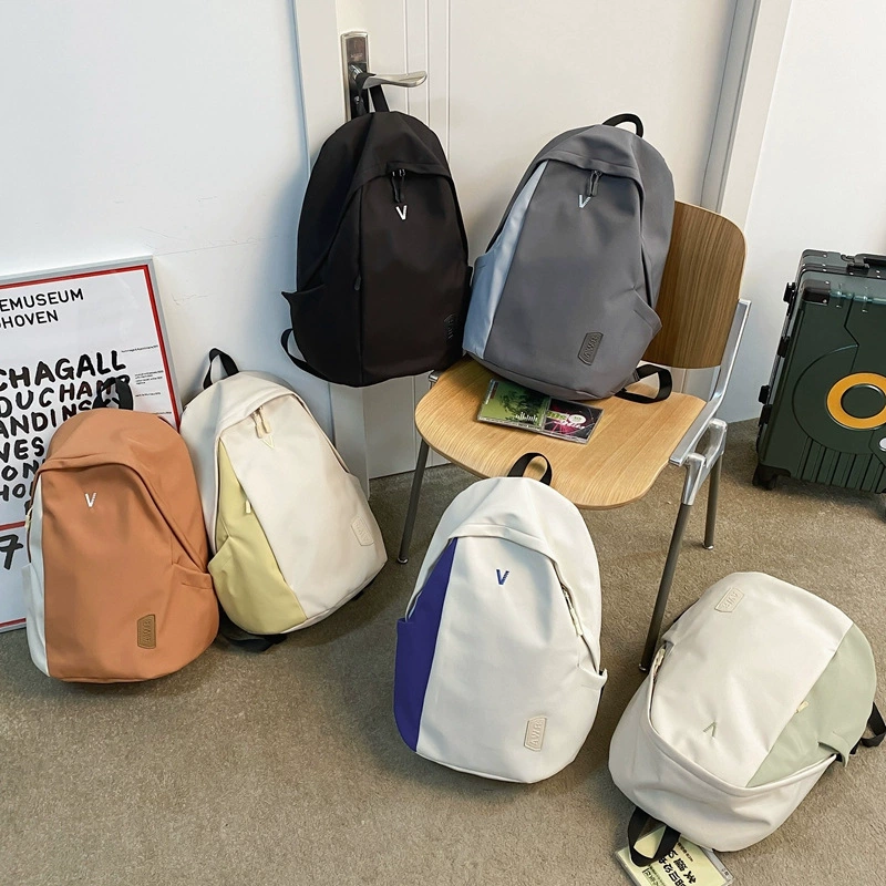 Fashionable trend school bag, sports capacious backpack for traveling, high-quality style