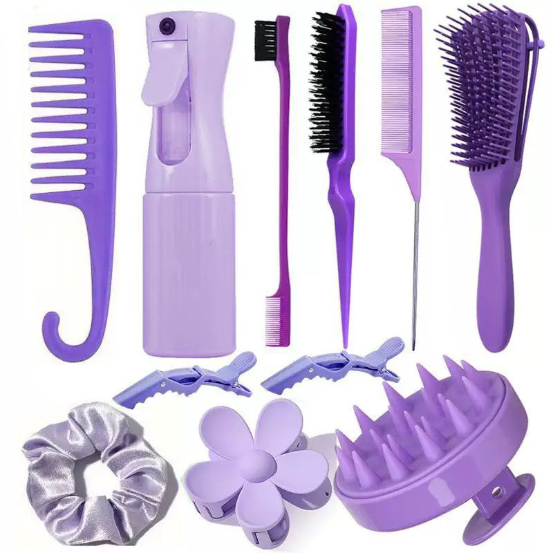 十二点セットスポット家庭用ヘアブラシ多効果エッジブラシ|undefined