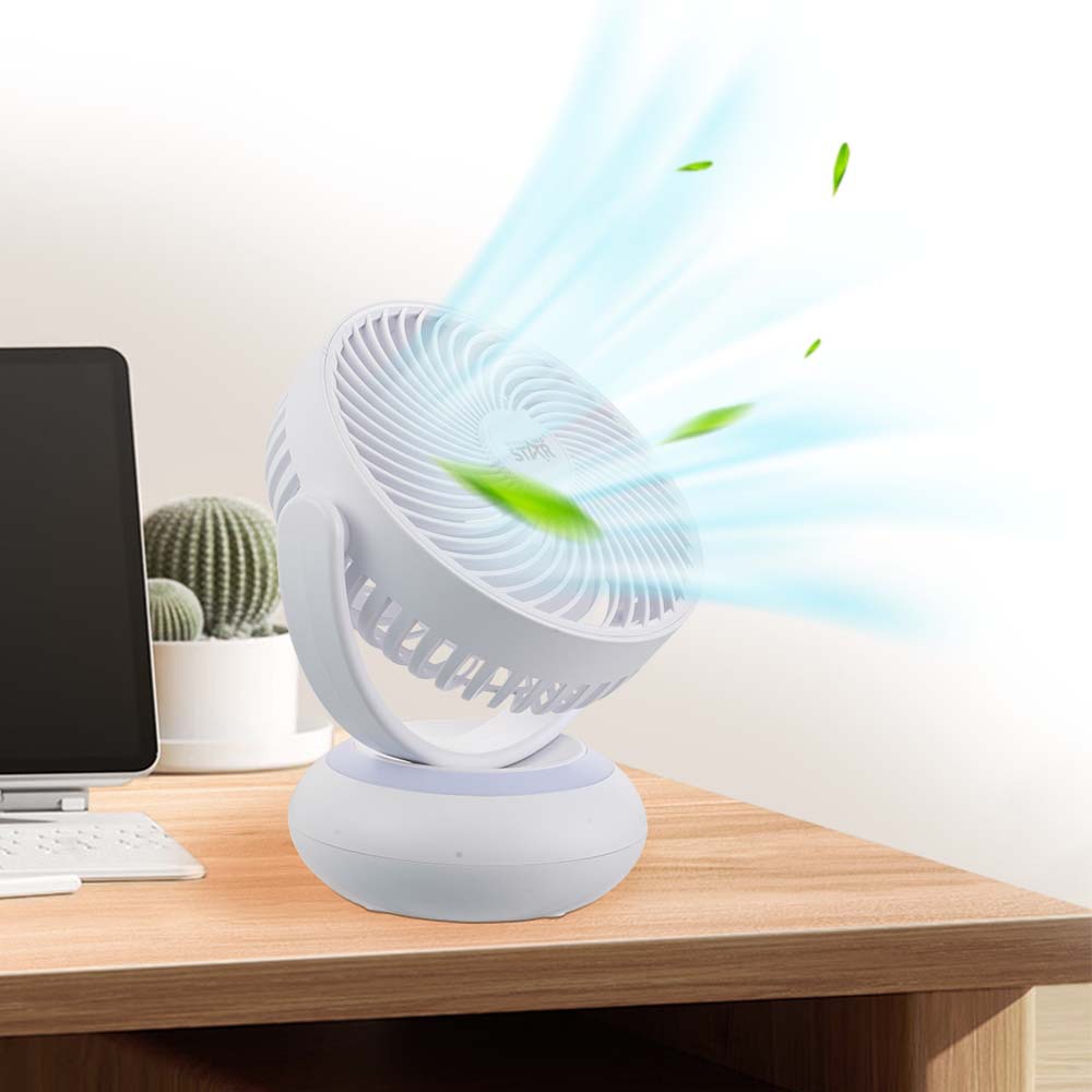 Winning star comercio exterior es exclusivamente para pequeños 7 pulgadas, fácil de transportar, TYPE-C, interfaz USB, ventilador eléctrico que sacude la cabeza