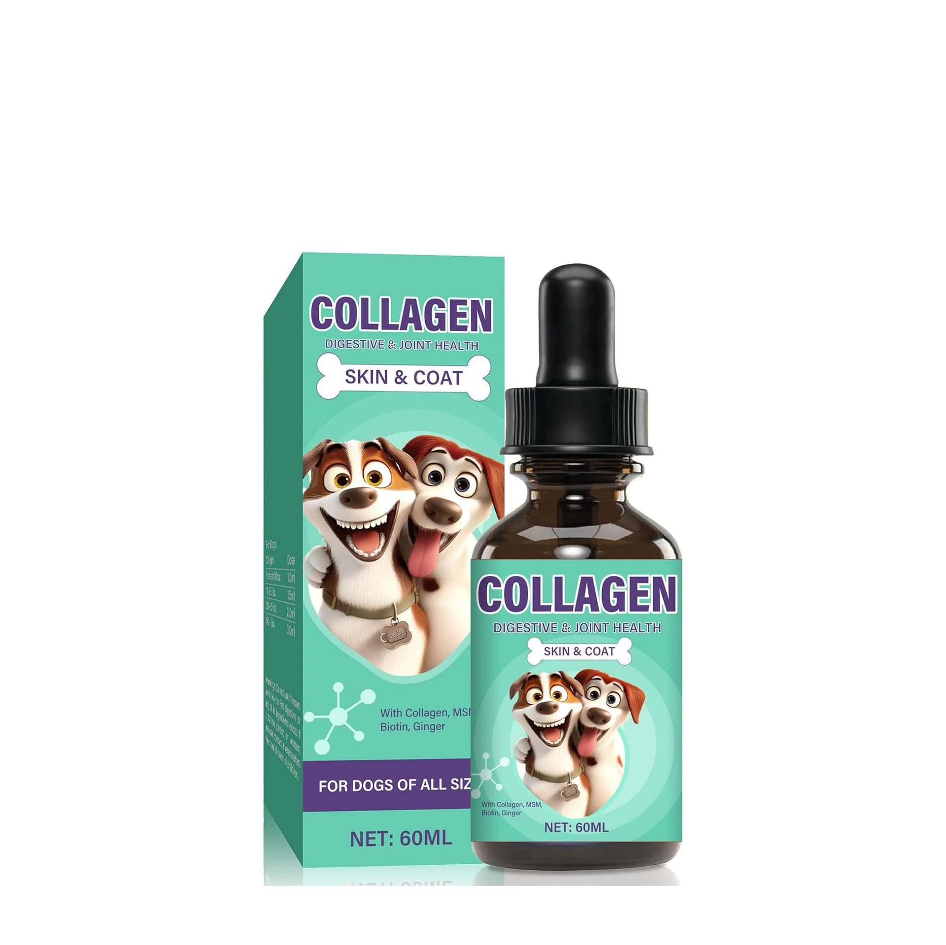 Коллагеновые капли для собак TK, горячая распродажа на Amazon, возможен OEM