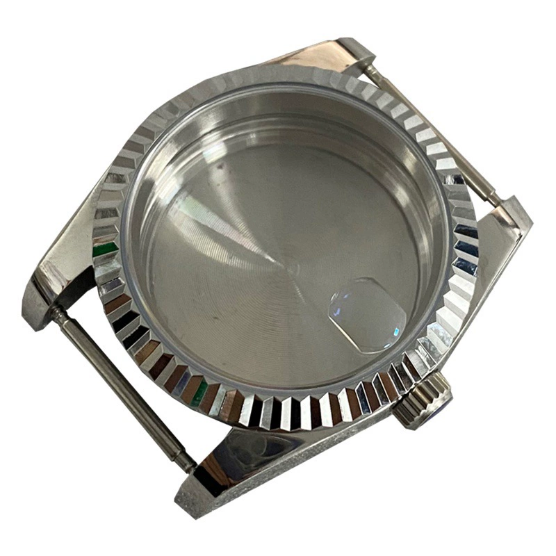 Часы Аксессуары Корпус 36/39mm не вышитые стальные зубные кольца сапфировое стекло подходит для NH35 NH36