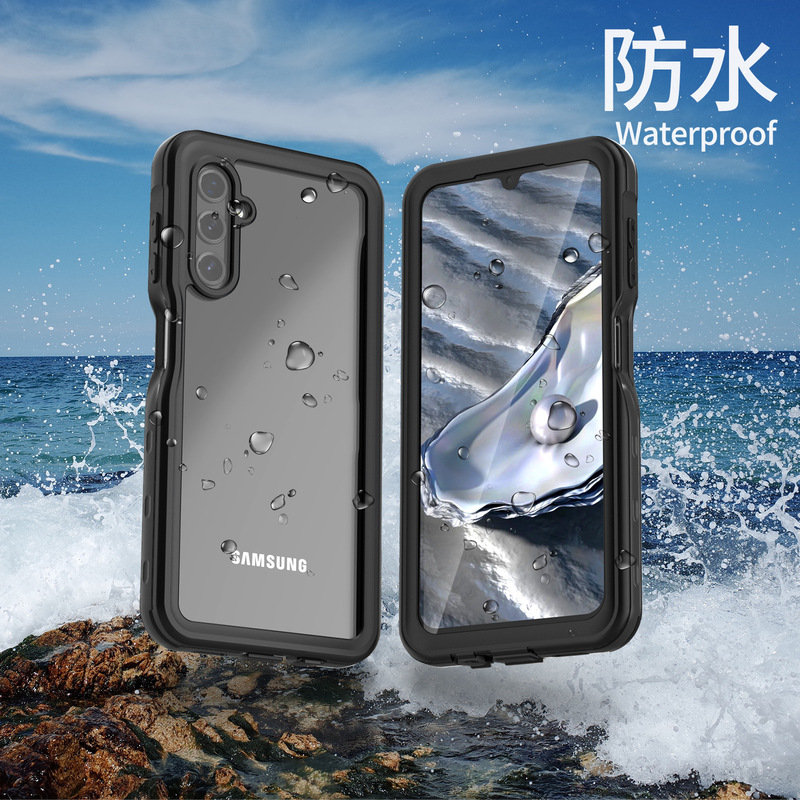 Cross-Border Red Pepper Waterproof Mobile Phone Case Suitable for Samsung A14 4G/5G Professional Outdoor Sports Swimming and Diving Case