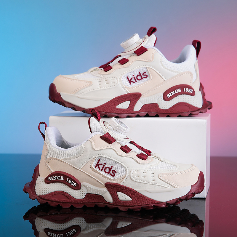 Zhongda Tong nuevo otoño zapatos deportivos para niños zapatos de niñas zapatos de corrida de malla transpirables zapatos casuales zapatos de niñas