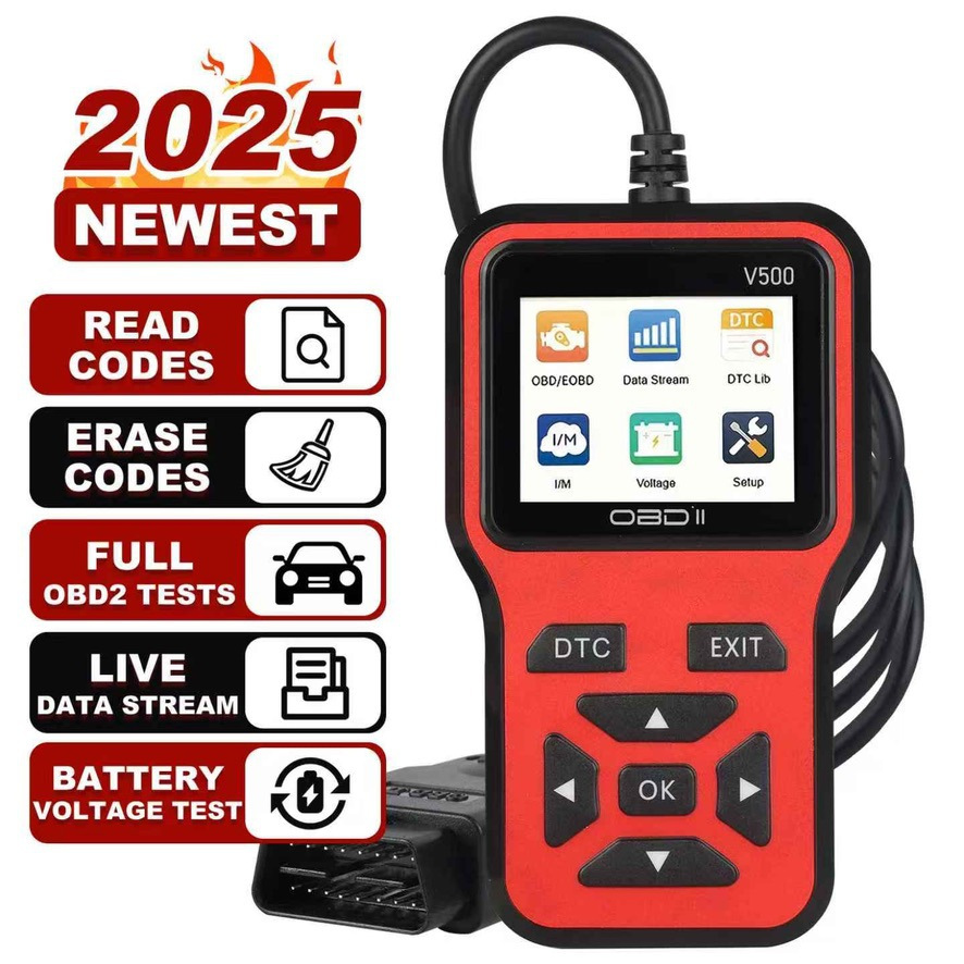 OBDII Car Diagnostic Scanner V500 Code Reader Engine Fault Code Reader Scanner