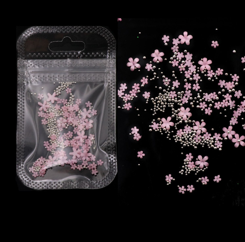 핑크 혼합 실버 공