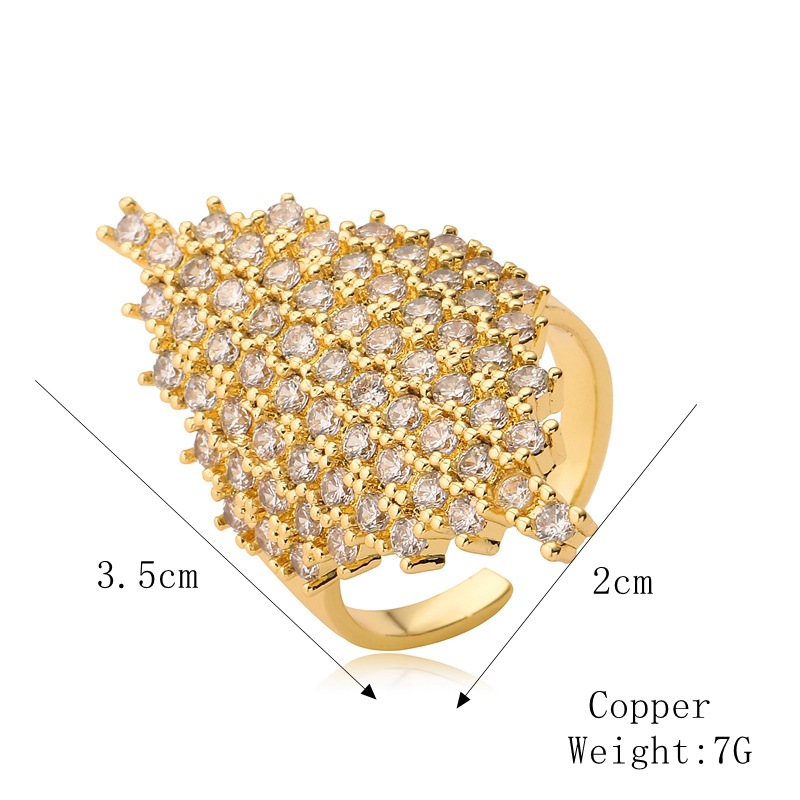 15g Weight Zircon Inlay Material Open Rings Classification Adjustable Ring Size 1 Piece Quantity Casual, Outdoor, Shopping Occasion Copper Material Heart Shape Pattern Women's Gender Inlay Design Basic, Modern Style, Classic Style Style Copper Basic Modern Style Classic Style Inlay Heart Shape Zircon Open Rings 5