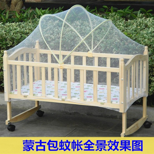 Mosquitero para cuna de bebé, cama infantil, cama de madera para bebé, yurta, mosquitero para cuna, tamaños grandes y pequeños, tienda de campaña en forma de arco, venta al por mayor universal