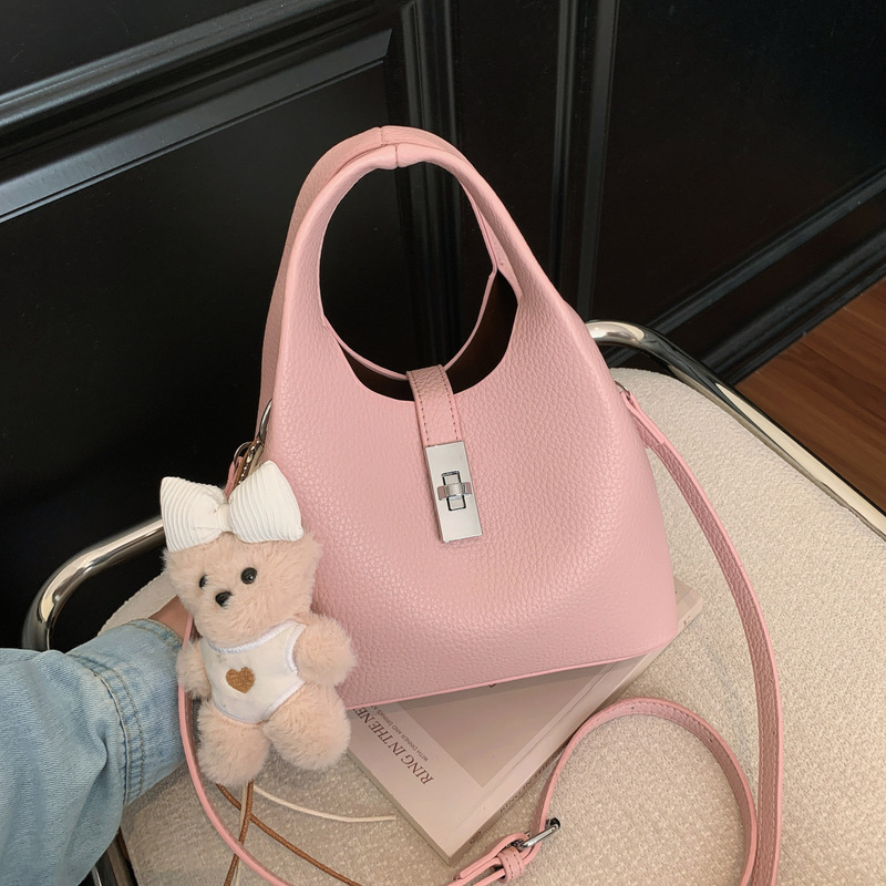 New Style Casual and Versatile Women's Shoulder Crossbody Bag with a Unique Design and Elegant Texture