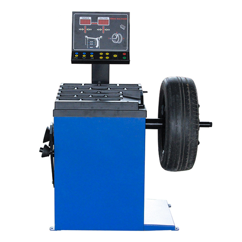 Pequeña y mediana máquina de equilibrio de automóviles instrumento de equilibrio dinámico probador de instrumentos de equilibrio de neumáticos reparación de automóviles
