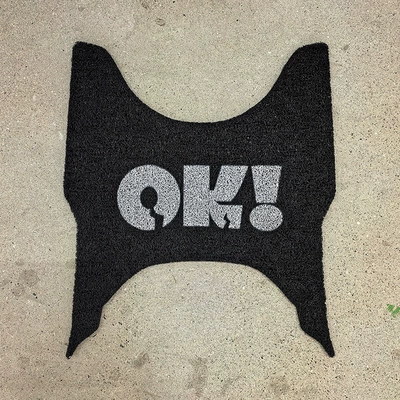Electric vehicle foot mat, Cartoon-Style Personalized Motorcycle Foot - ok-spring-breeze-aura150
