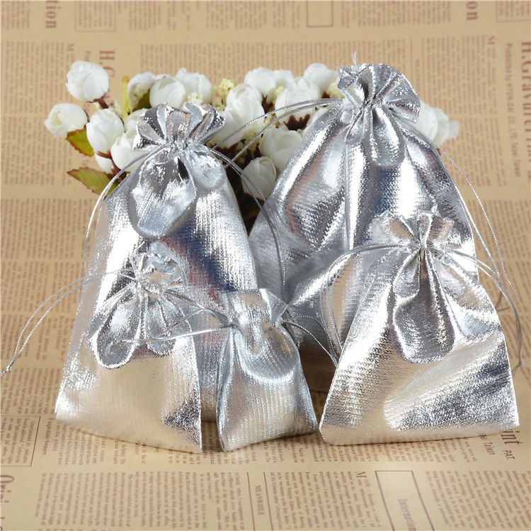 Simple Style Solid Color Cloth Jewelry Packaging Bags display picture 1