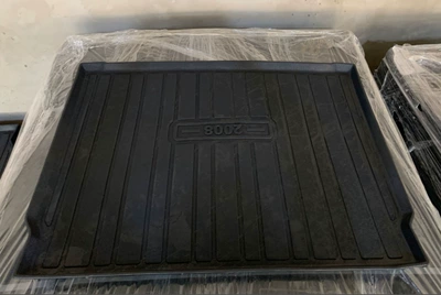 Trunk Mat: 308 TPE trunk mat, specialized - 20-22-model-peugeot-e2008-pure-electric-shipped-flat-without-folding-or-rolling