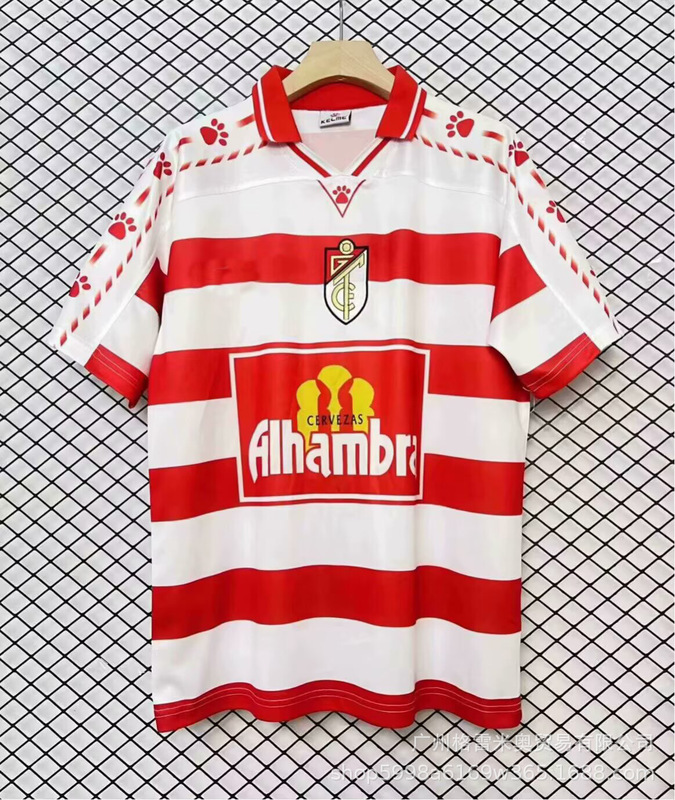 ホットスタイルレトロサッカーユニフォームコレクション 9293 サンドラーン 1995 シェックス ウェンズデイ 0506 マラガジャージドロップシッピング|undefined
