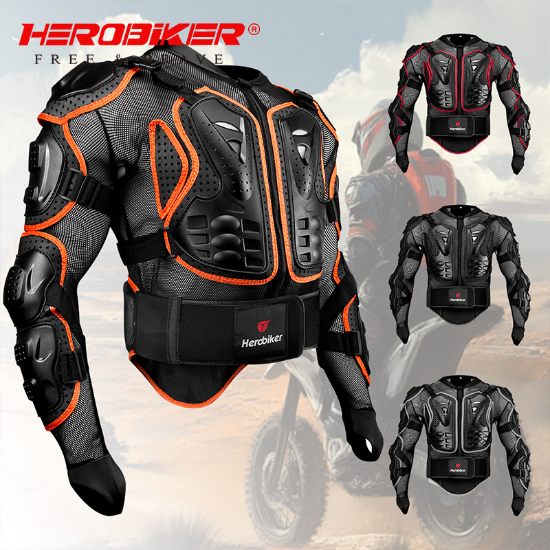 Ropa de armadura de motocicleta, equipo de motocicleta para ciclismo al aire libre, equipo de protección, patinaje sobre ruedas anticaídas, desafío de esquí, armadura de caballero