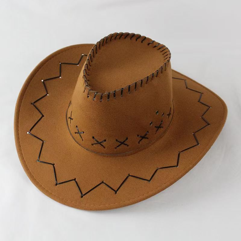Sombrero de Vaquero de Poliéster con Protección Solar para Actividades al Aire Libre