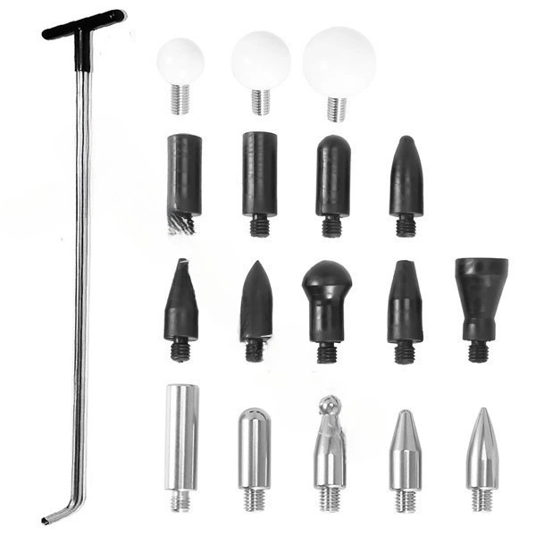 Автомобильный автомобиль использует инструмент для ремонта депрессии для замены лома