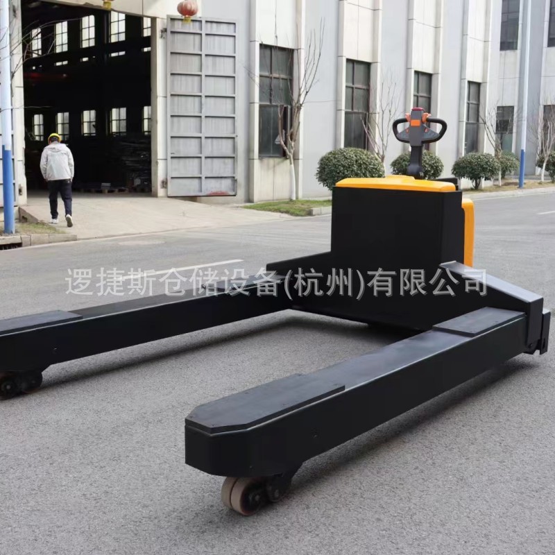 非标托盘搬运车7吨站驾式液压装卸叉车踏板拖车地牛小型铲车