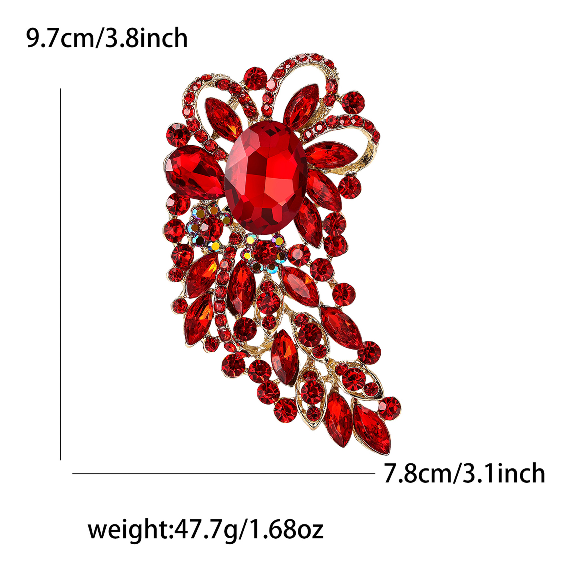 Broche para mujer, chapado en oro, plata y bronce, esmalte de perlas y cristales, diseño de mariposa, flor, cisne y copo de nieve, broche vintage hecho a mano para abrigo, bufanda, vestido, diario_voghion.com
