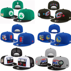 高品質のアメリカNBAバスケットボールチームの帽子の男女の刺繍のヒップホップの平沿帽の屋外の日よけの帽子