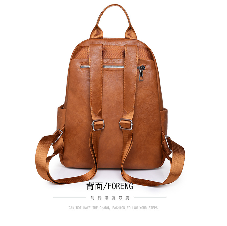 2021 Winter New Shoulder Bag Korean Leisure Travel Simple Backpack display picture 3