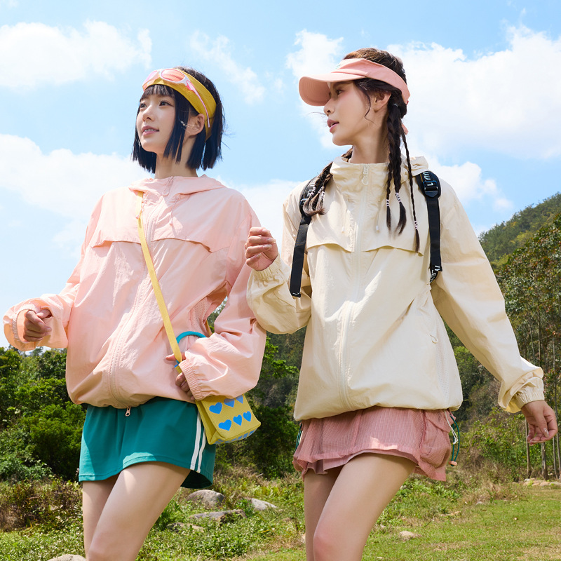 2026 New Summer Sun Protection Clothing for Women, Lightweight, Ice-Feel, Breathable, Anti-Uv, Outdoor Versatile Skin Jacket