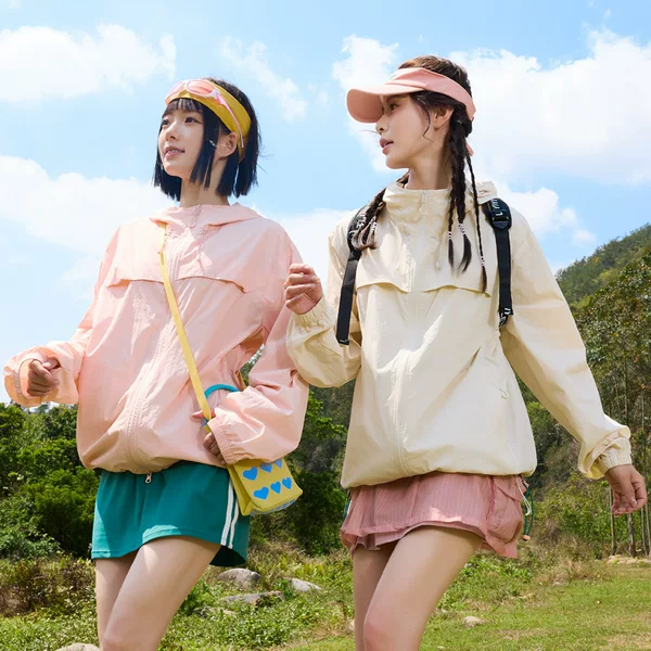 2026 New Summer Sun Protection Clothing for Women, Lightweight, Ice-Feel, Breathable, Anti-Uv, Outdoor Versatile Skin Jacket