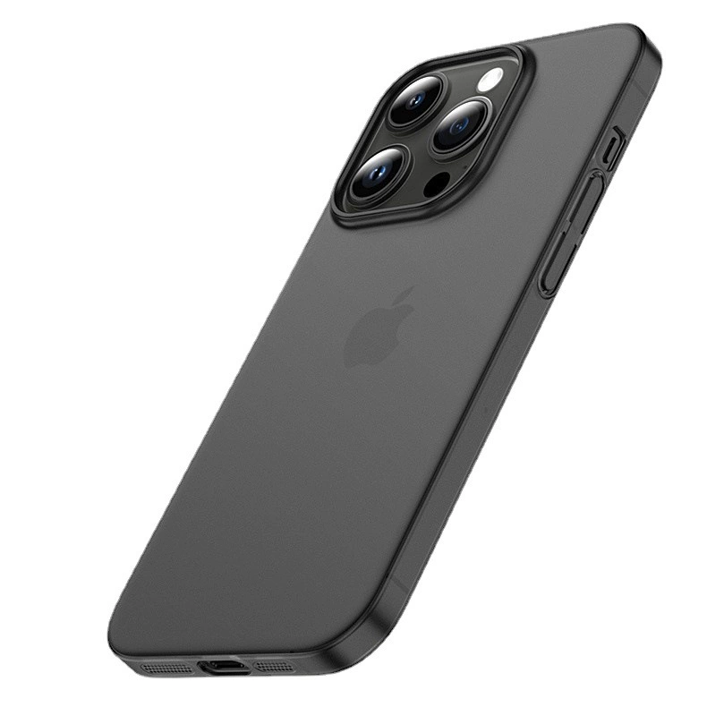 Чехол для телефона (серии Apple iPhone 12–17) матовый поликарбонат сверхтонкий, защита от царапин и падений
