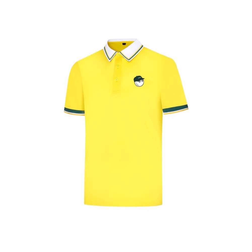 New Golf Clothing Men's Golf Clothing Men's Cross-Border Purchase Quick-Drying Breathable Sweat-Wicking Short-Sleeved Polo Can Be Customized
