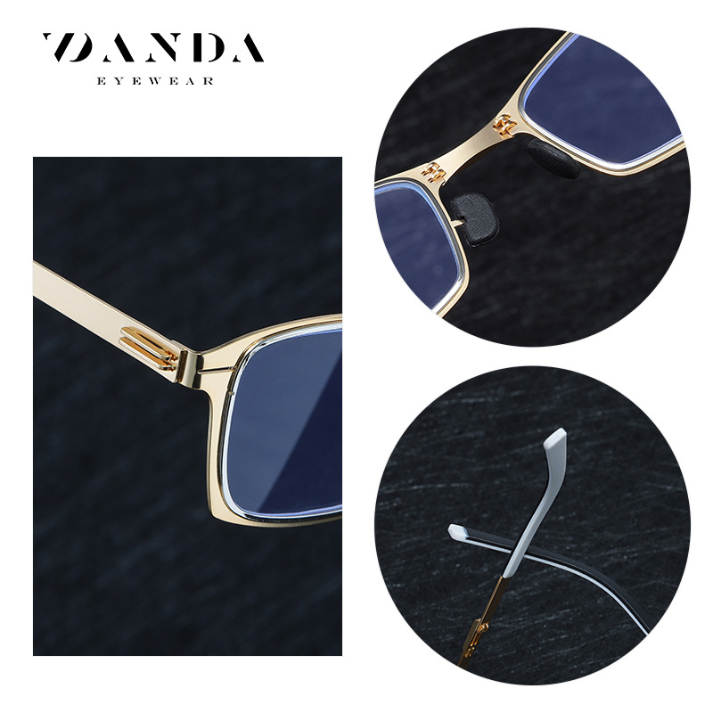 Tiktok mismo gafas de lectura de luz anti-azul DY8106 gafas portátiles plegables para los ancianos leyendo y leyendo palabras pequeñas