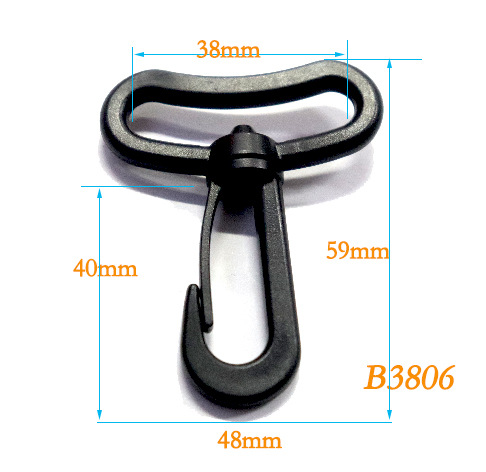 El fabricante tiene en stock accesorios para equipaje, clips de plástico para perros, ganchos giratorios, ganchos para correas de hombro, ganchos para mochilas. image 28
