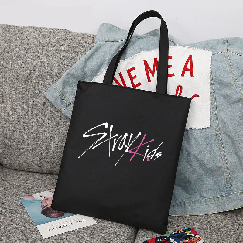 Niños calmados maxident periférico impreso lienzo bolso de hombro estudiante bolsa de compras portátil comercio exterior global