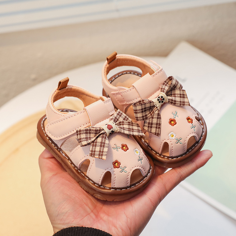 Baby's name is sandals, summer children's baby walking shoes, soft soles, non slip, 0-2 year old, male and female_voghion.com