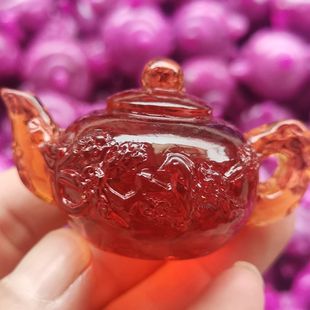 Teapot Handle Handle Handle Play Gift Ornaments Hegenper Tea Po Yellow Genper Tea Pot Handle
