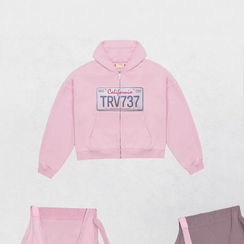 Men's Clothing Vintage Jacket Street Fashion European And American Wholesale Personalized Printed Zipper Sweatshirt Long Sleeved Pullover Hoodie_viptrois.com