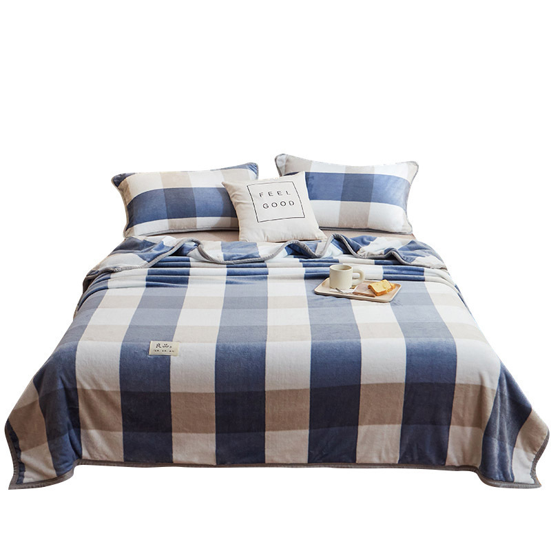 Mantras de lana de leche engrosadas invierno sofá mantas de oficina siesta chal coral pequeño edredón dormitorio para cama
