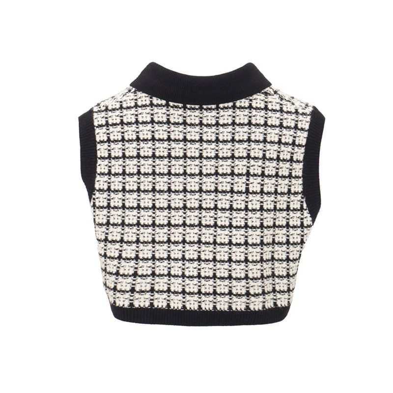 Вязаный жилет, куртка, кардиган, свитер, стиль Chanel, на заказ