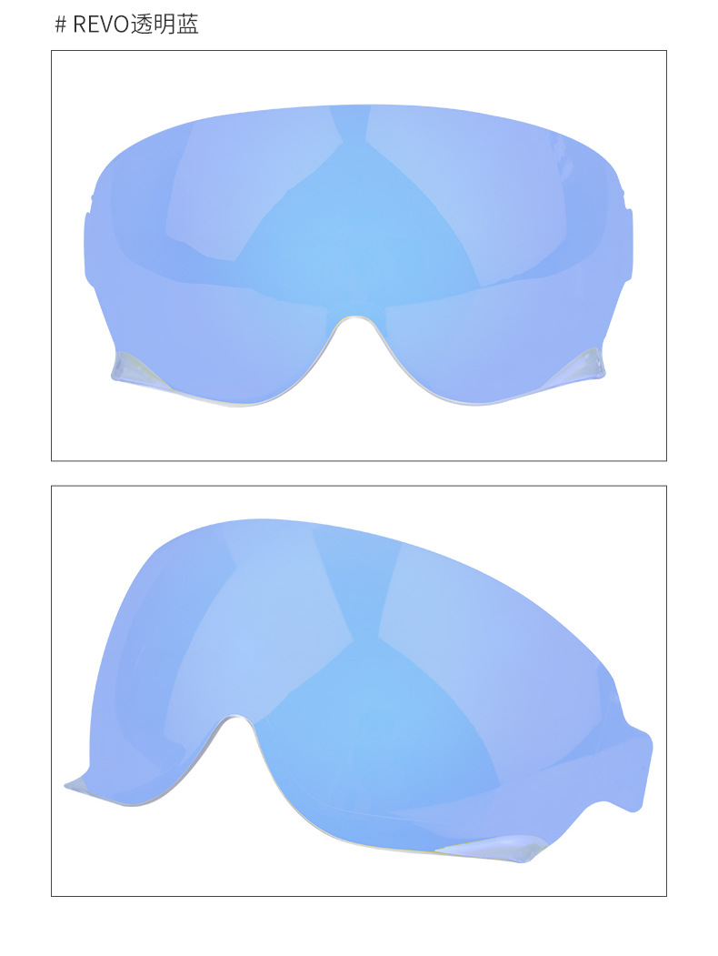 Helmet Visor for JO EX-ZERO CJ-3 Half Helmet 4/3 Anti-UV