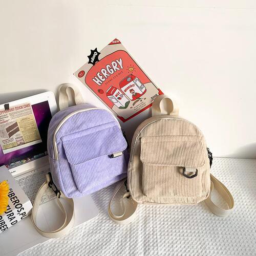 Wholesale/Mini Shoulder Bag Ins Super Hot Cute OL Commute Small Makeup Bag Corduroy Texture Student Versatile School Bag