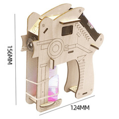 DIY Hand-Crank Bubble Machine Science Experiment Educational Toy Student Craft DIY Technology Small Invention Wholesale