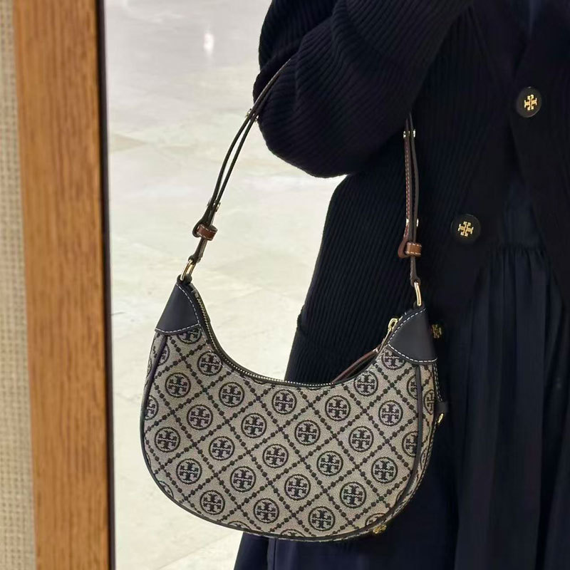 TB women's bag 2026 new model TMonogram crescent bag Romy underar