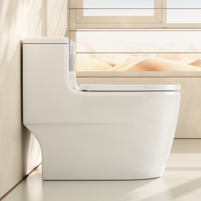 Fabricantes de inodoro mayorista de artículos sanitarios de Guangdong nuevos conjuntos de ingeniería de sifon de tipo personalidad de superpirrón para el hogar