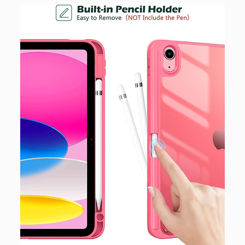 ipadari7平板保护套3Y折二合一亚克力平板保护套带笔槽防弯防摔保|undefined