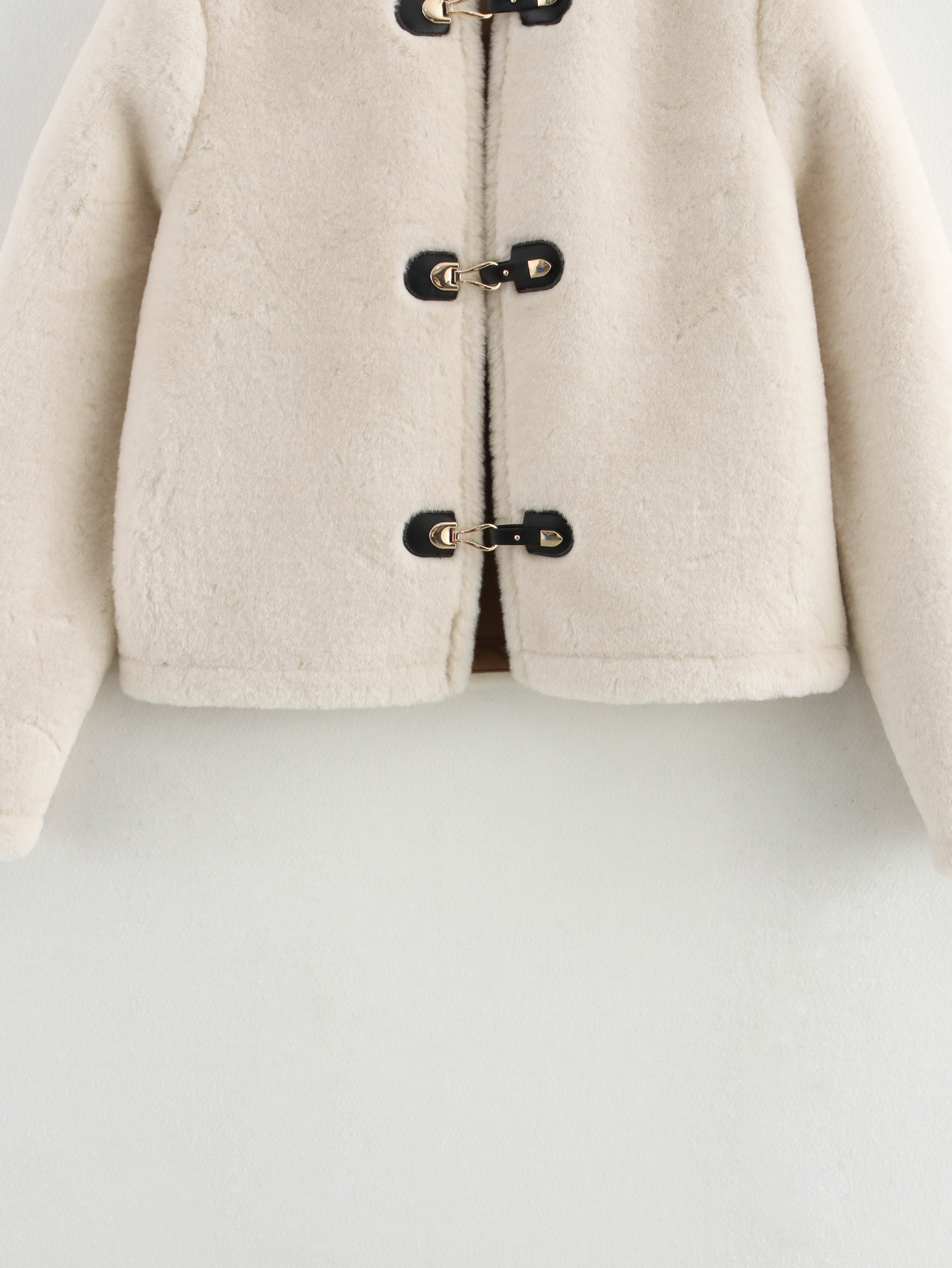 Women's clothing 2024 autumn and winter new street fashion double-sided rope knot jacket_voghion.com