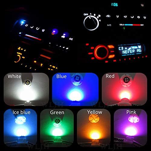 Lámpara de instrumentos LED automotriz T3 5050 1SMD bombilla LED de control central T4.2 3528T4.7 12V luz blanca image 3