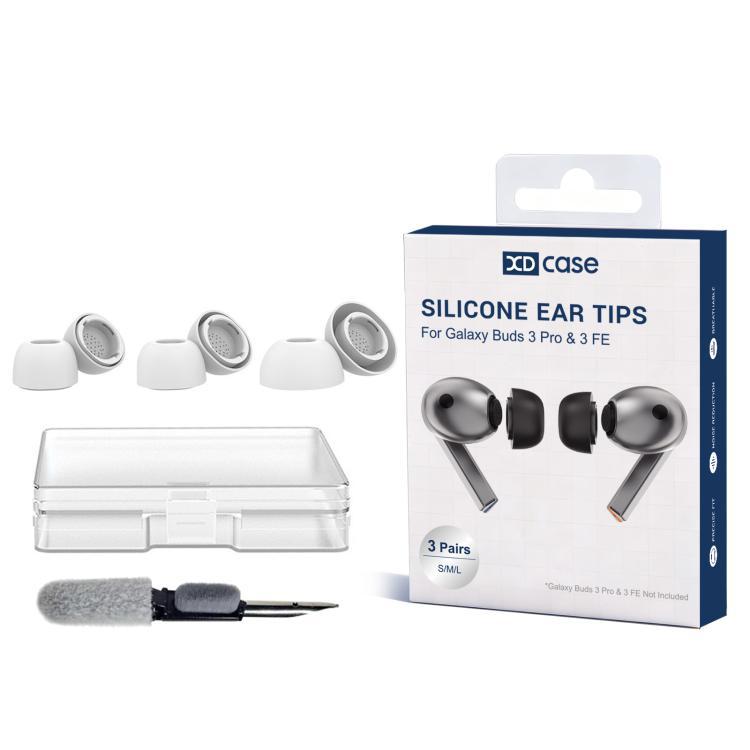 Para Samsung Buds3 Pro / Buds3 reemplazo auriculares 3 pares auriculares de silicona con caja de almacenamiento Herramientas