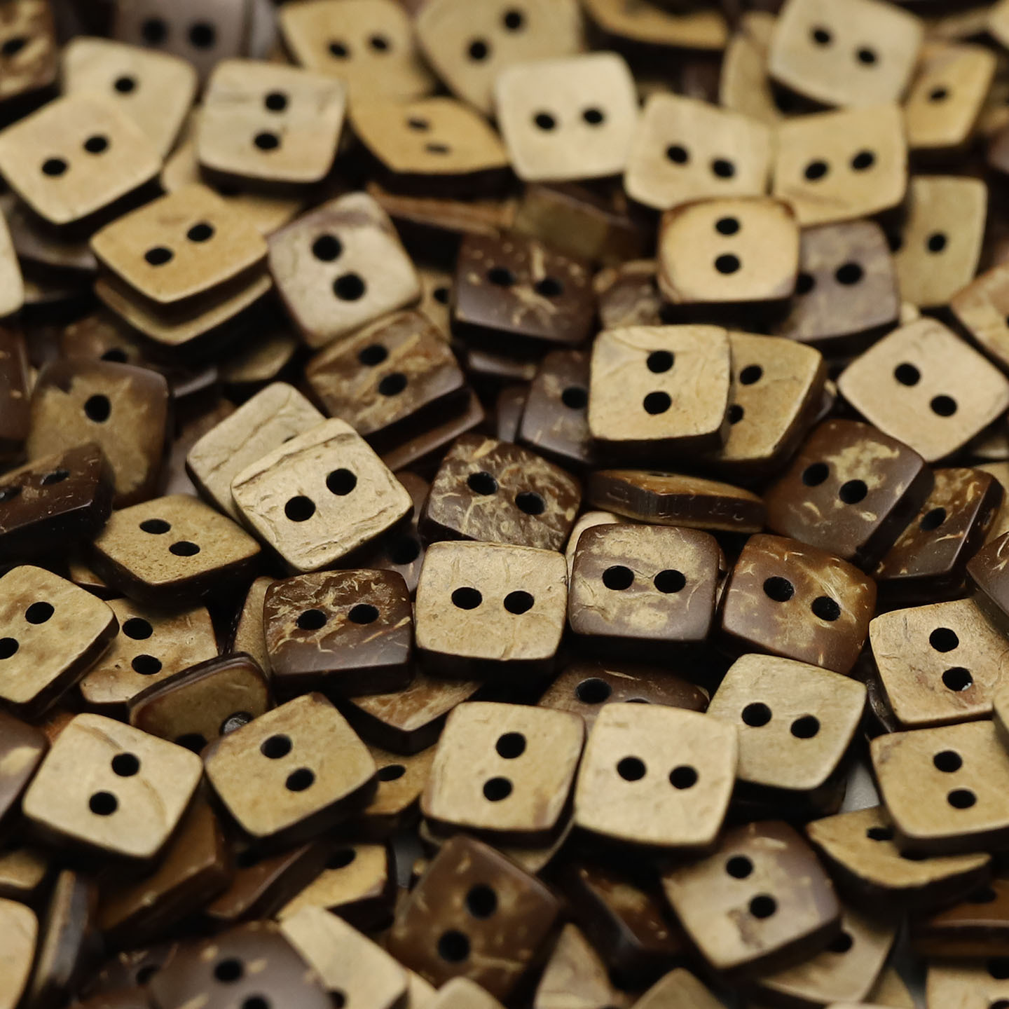 JULI Orange Botón de coco retro Camisa casual Suéter Cárdigan Botón decorativo Libro de cuentas de bricolaje Accesorios de joyería