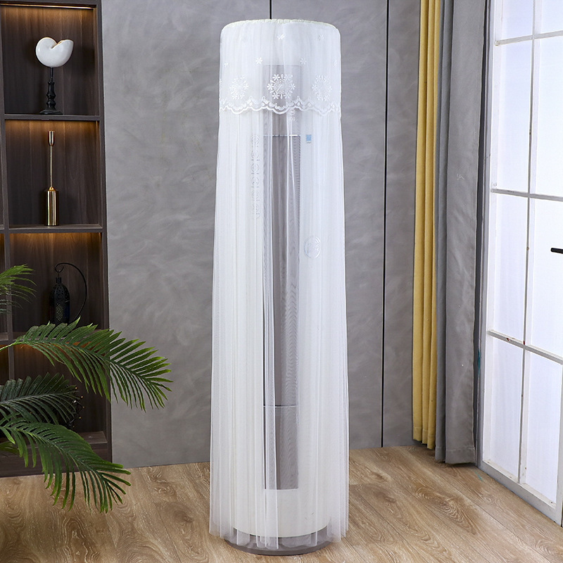New cylindrical cabinet machine air conditioning cover vertical universal round boot without dust cover Gree Haier Oaks